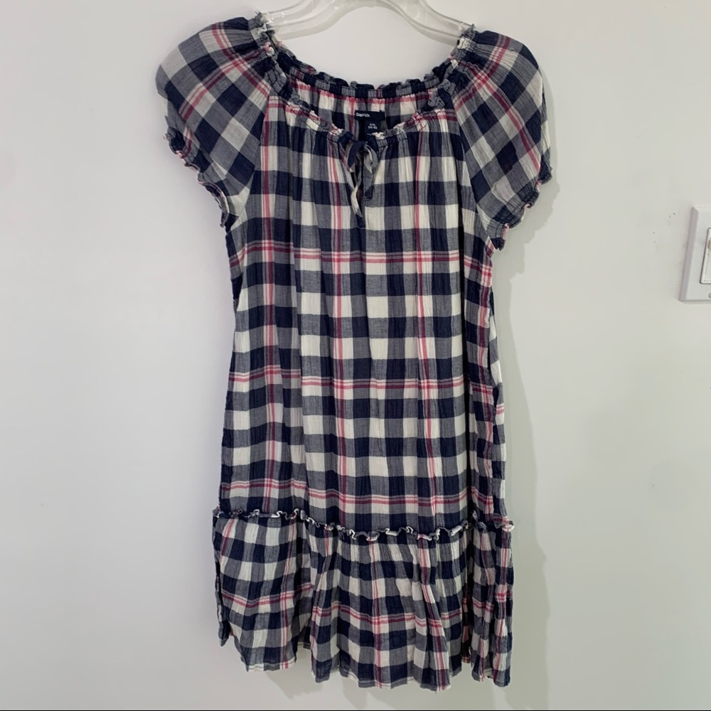 Girls Plaid Dress